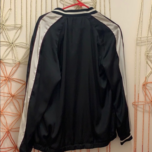 Satin Tiger Print Bomber Jacket - Picture 5 of 5